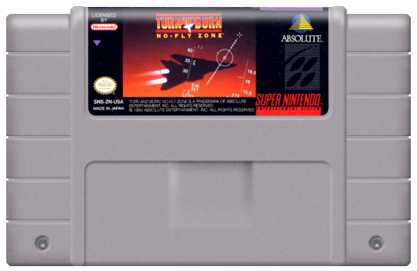 Turn and Burn No Fly Zone media 7 for Super Nintendo